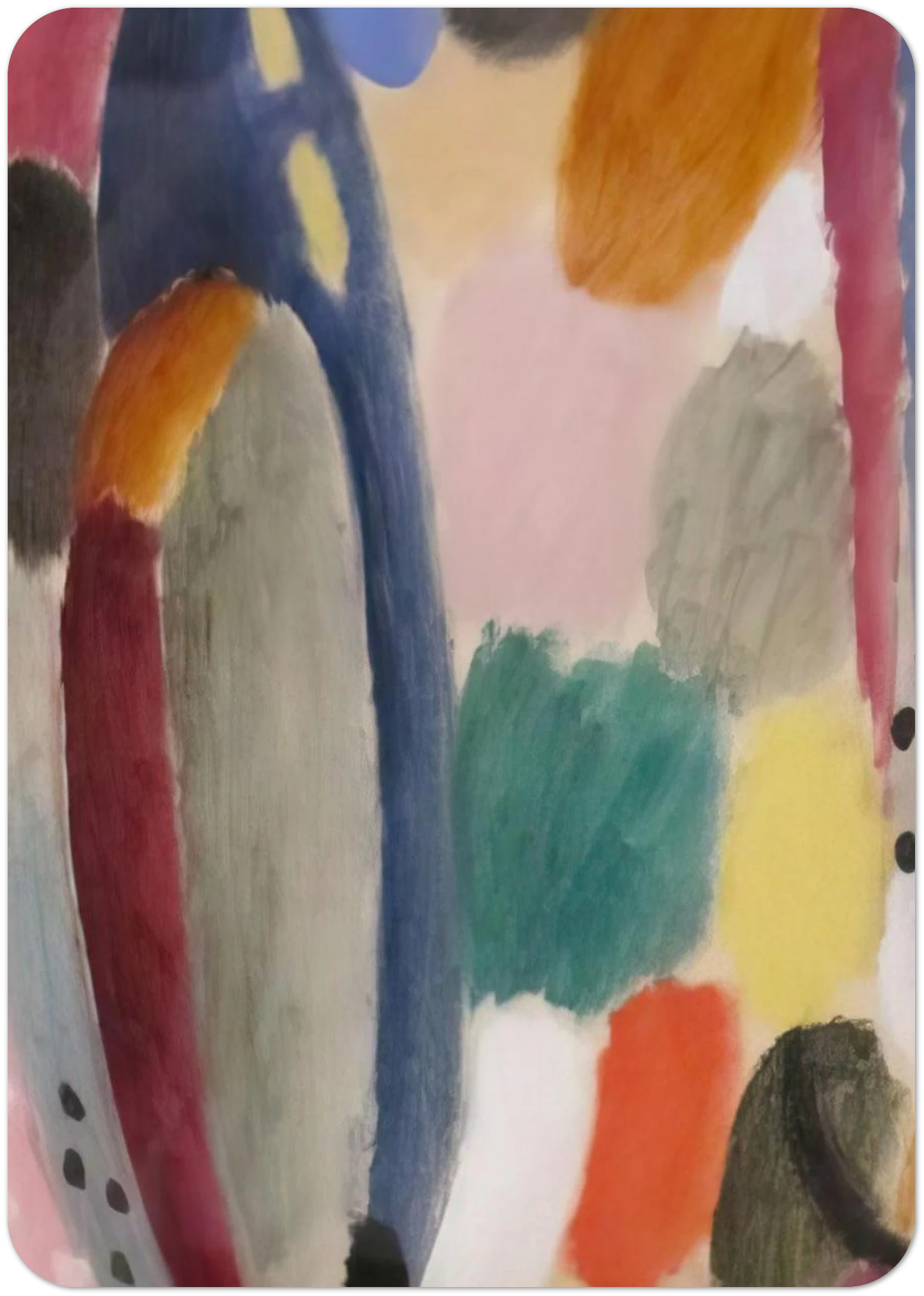 AUTUMN SOUND 1918 By Alexej von Jawlensky Pack of 10 Post Cards | Alexej von Jawlensky Post Cards | A6 (10.5 x 14.8 cm) - 4.1 x 5.8 inches