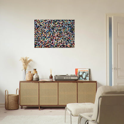 4096 COLOURS 1974 - Gerhard Richter Brushed Aluminum Print - 70x100 cm / 28x40 inches | Gerhard Richter Aluminum Print | Gerhard Richter Prints