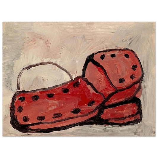 Philip Guston - SHOES 1968  75x100 cm / 30x40inches Fine Art Poster