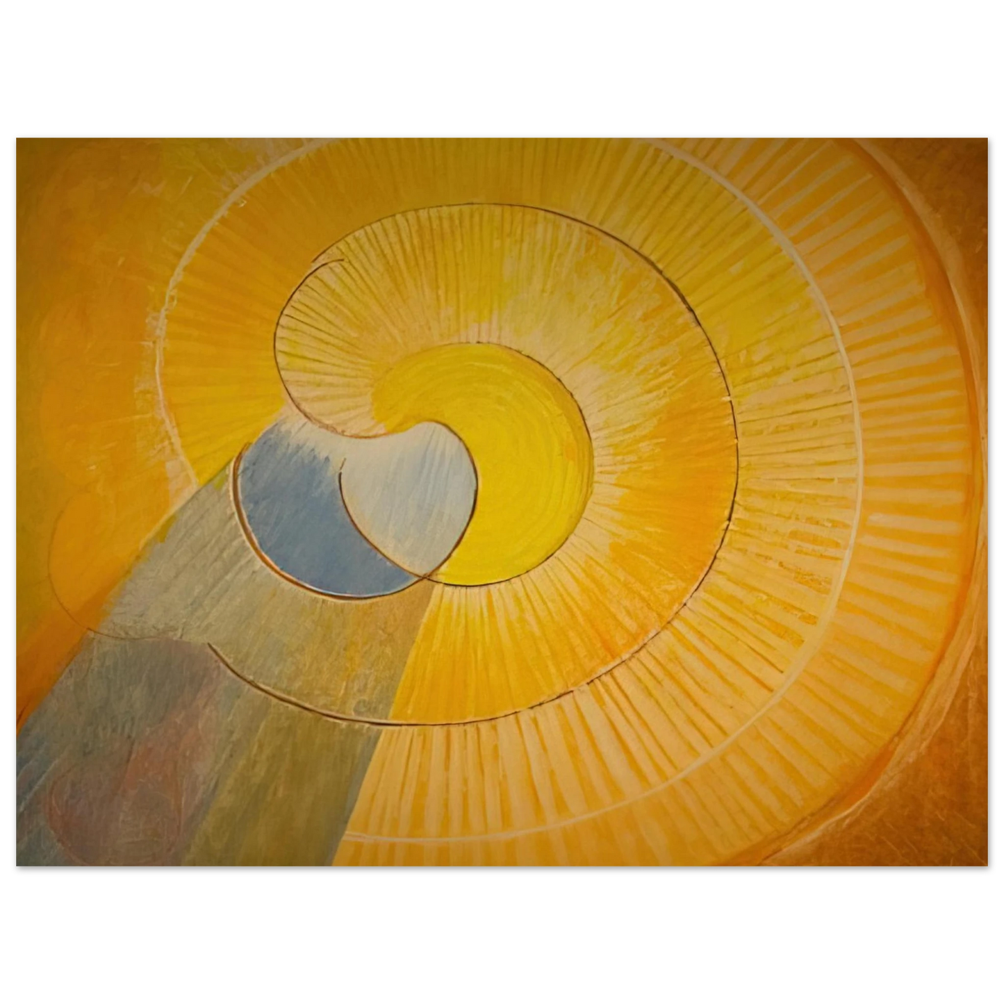 Lawren Harris - Abstraction - 1964  75x100 cm / 30x40inches Fine Art Poster