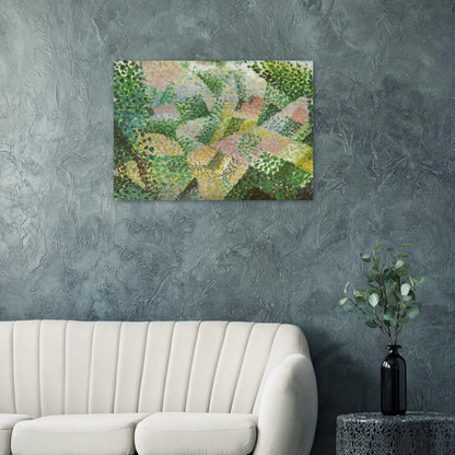UNTITLED LANDSCAPE NEAR MADRID - Salvador Dali Brushed Aluminum Print - 70x100 cm / 28x40 inches | Salvador Dali Aluminum Print | Salvador Dali Prints
