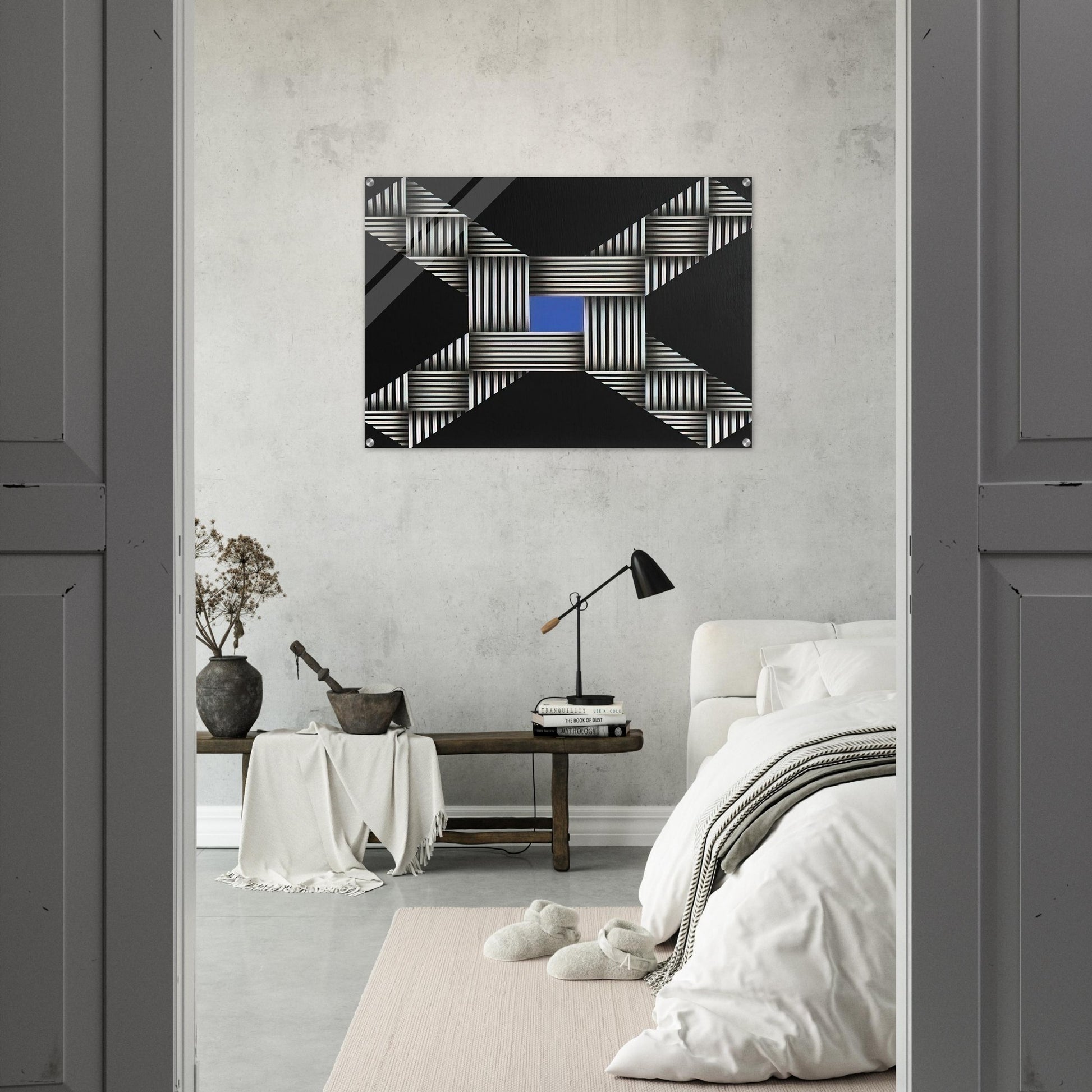 O.V.N.I. - 1967 - Omar Rayo Acrylic Print - 70x100 cm / 28x40″ inches