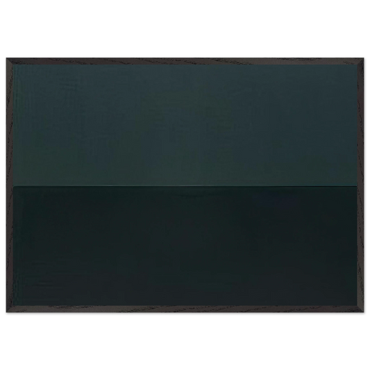 Adriatic - 1973 - Brice Marden 70x100 cm / 28x40 inches Framed Art Print – Black Wooden Frame