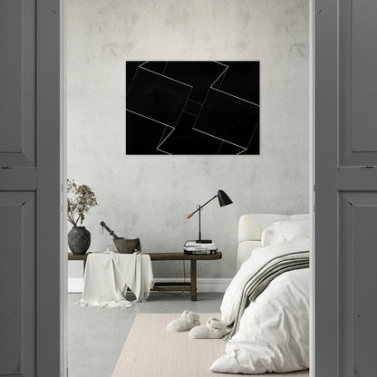 STRUCTURAL CONSTELLATION ALPHA 1954 - Josef Albers Brushed Aluminum Print - 70x100 cm / 28x40 inches | Josef Albers Aluminum Print | Josef Albers Prints