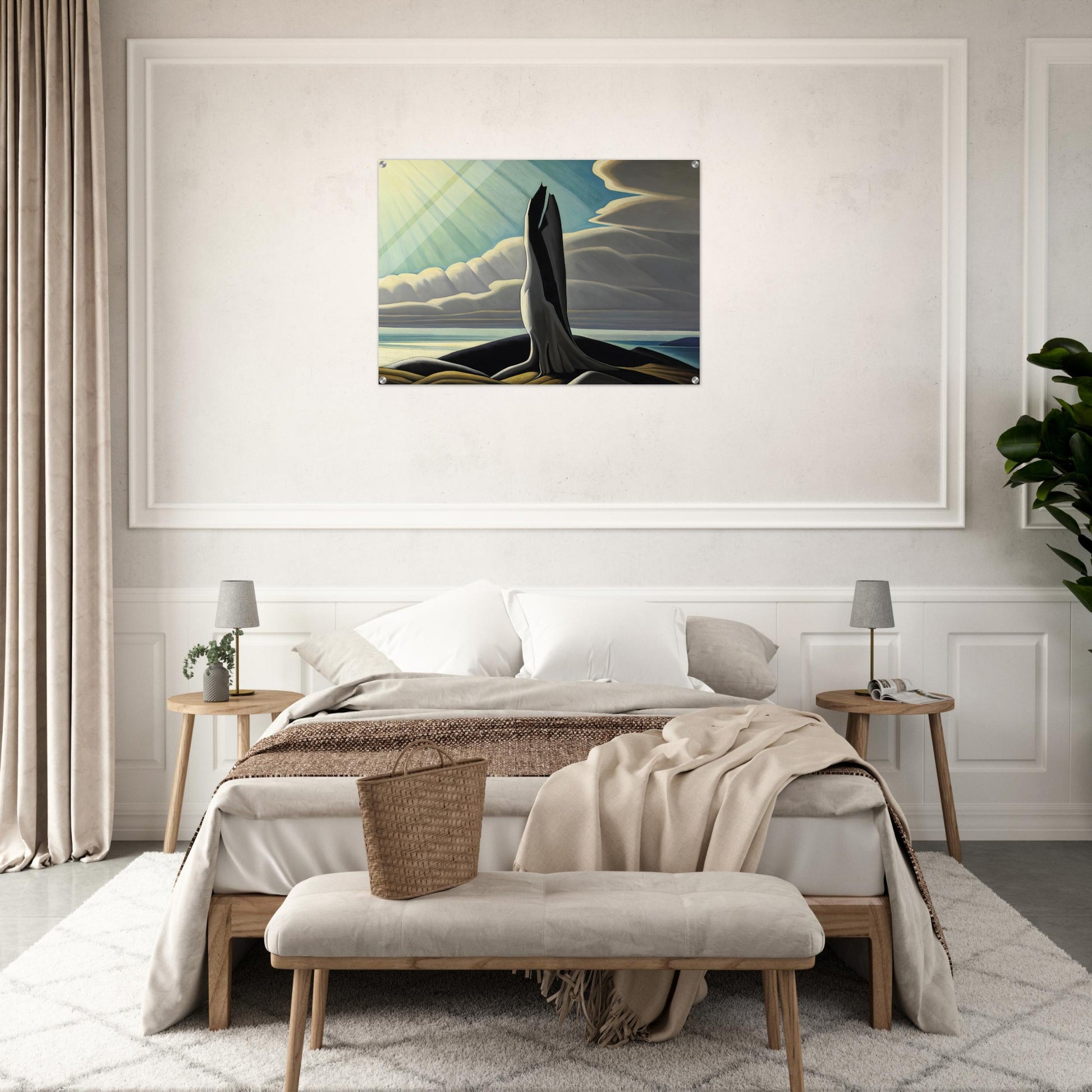 North Shore, Lake Superior - 1926 - Lawren Harris Acrylic Print - 70x100 cm / 28x40″ inches