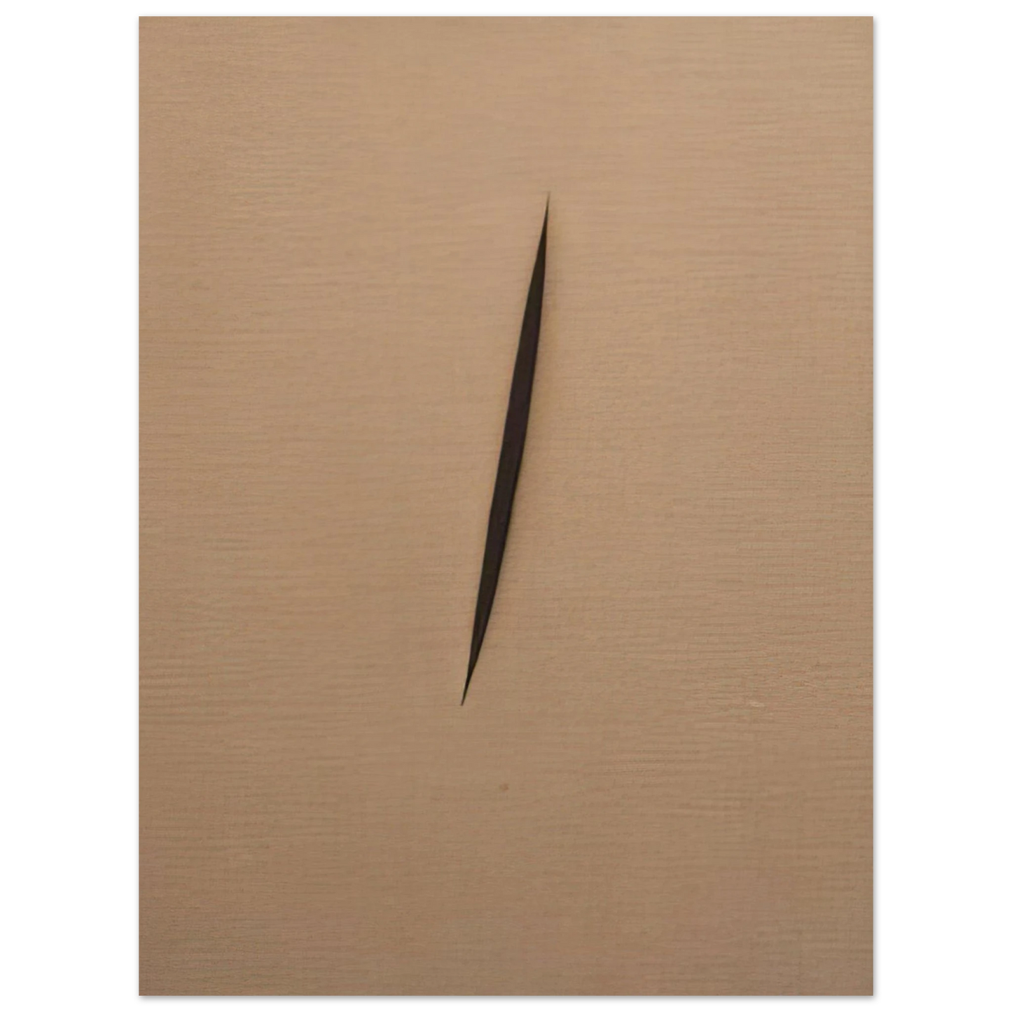 Lucio Fontana - Concept Spatiale - 1960  75x100 cm / 30x40inches Fine Art Poster