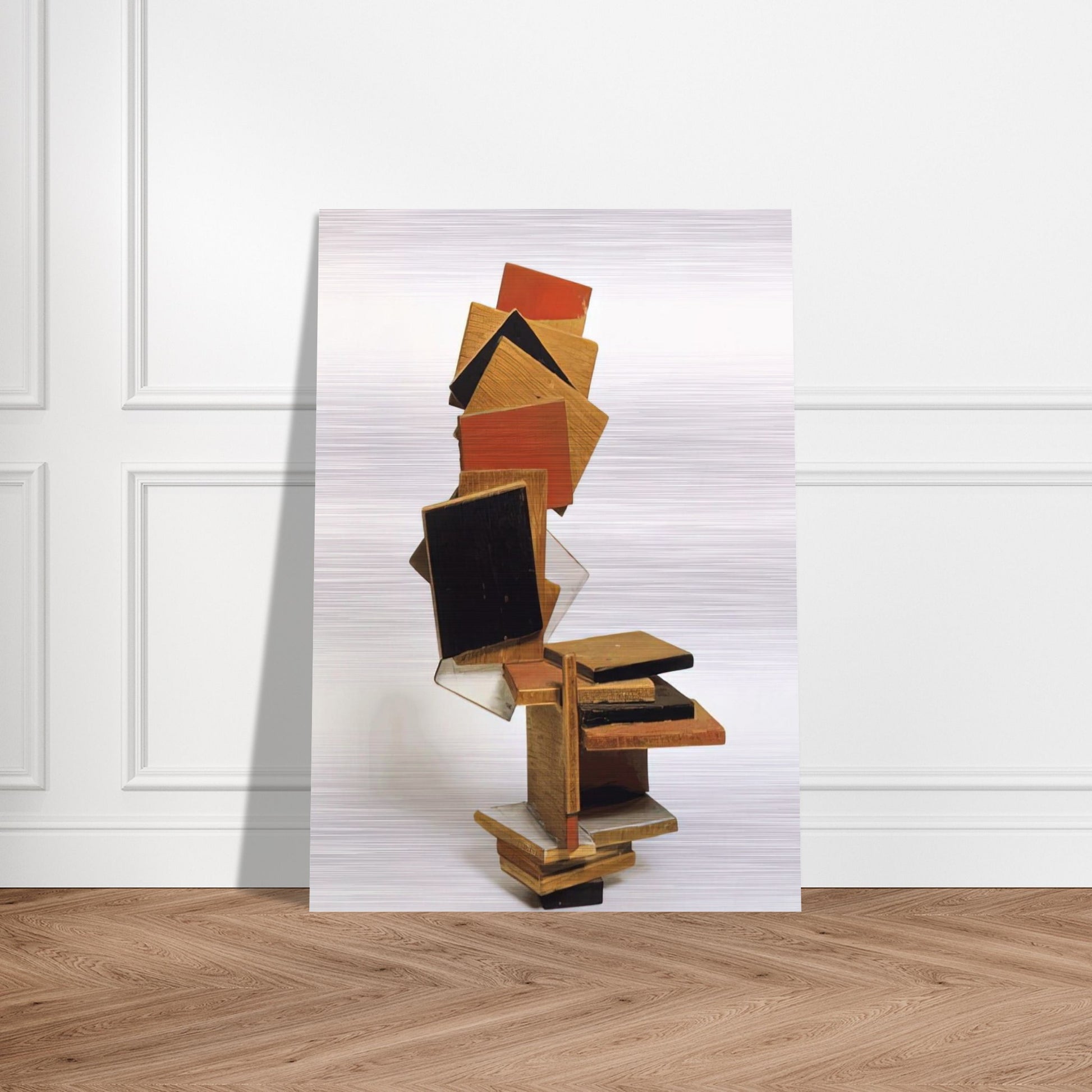 DIVERTIMENTO 1995 - Esteban Vicente Brushed Aluminum Print - 70x100 cm / 28x40 inches | Esteban Vicente Aluminum Print | Esteban Vicente Prints