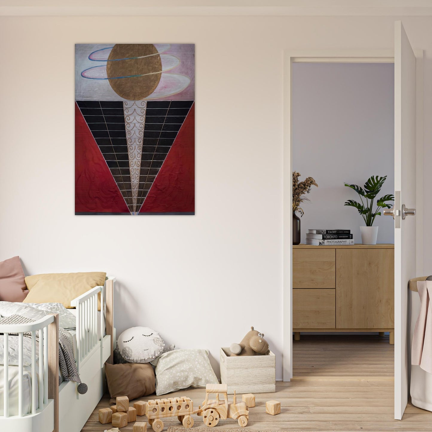 ALTARPIECE NO 2 1915 - Hilma af Klint Brushed Aluminum Print - 70x100 cm / 28x40 inches | Hilma af Klint Aluminum Print | Hilma af Klint Prints