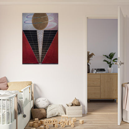 ALTARPIECE NO 2 1915 - Hilma af Klint Brushed Aluminum Print - 70x100 cm / 28x40 inches | Hilma af Klint Aluminum Print | Hilma af Klint Prints