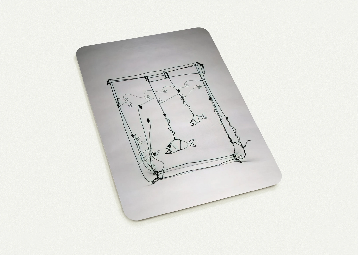 GOLDFISH BOWL 1929 By Alexander Calder Pack of 10 Post Cards | Alexander Calder Post Cards | A6 (10.5 x 14.8 cm) - 4.1 x 5.8 inches