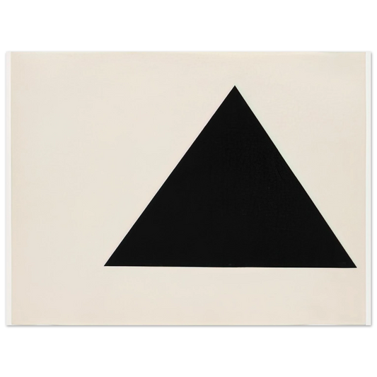 Ellsworth Kelly - Triangle Form  75x100 cm / 30x40inches Fine Art Poster