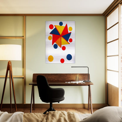 UNTITLED 1970 - Alexander Calder Brushed Aluminum Print - 70x100 cm / 28x40 inches | Alexander Calder Aluminum Print | Alexander Calder Prints