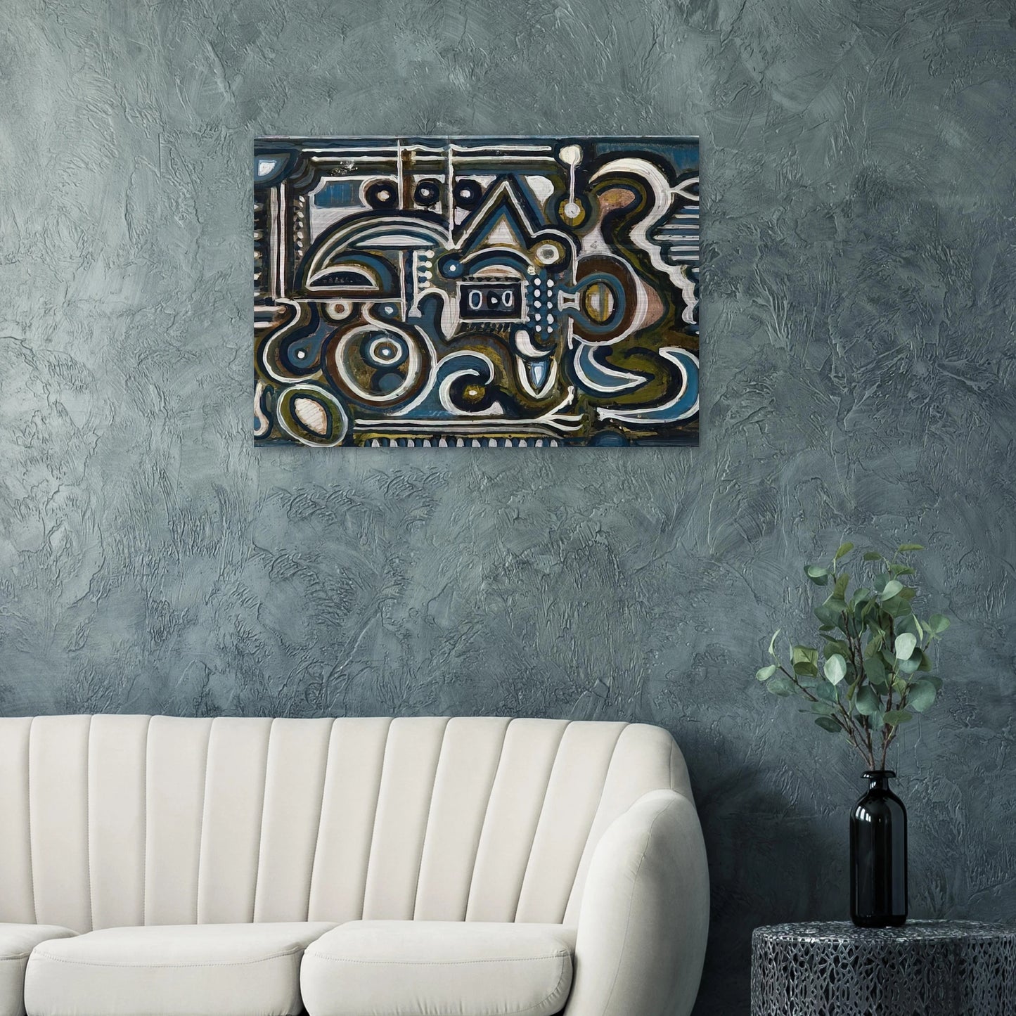 Untitled - 1930 - Richard Pousette-Dart Brushed Aluminum Print - 70x100 cm / 28x40 inches | Richard Pousette-Dart Aluminum Print | Richard Pousette-Dart Prints