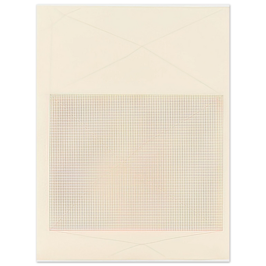 Gego - Untitled 7315 - 1973  75x100 cm / 30x40inches Fine Art Poster