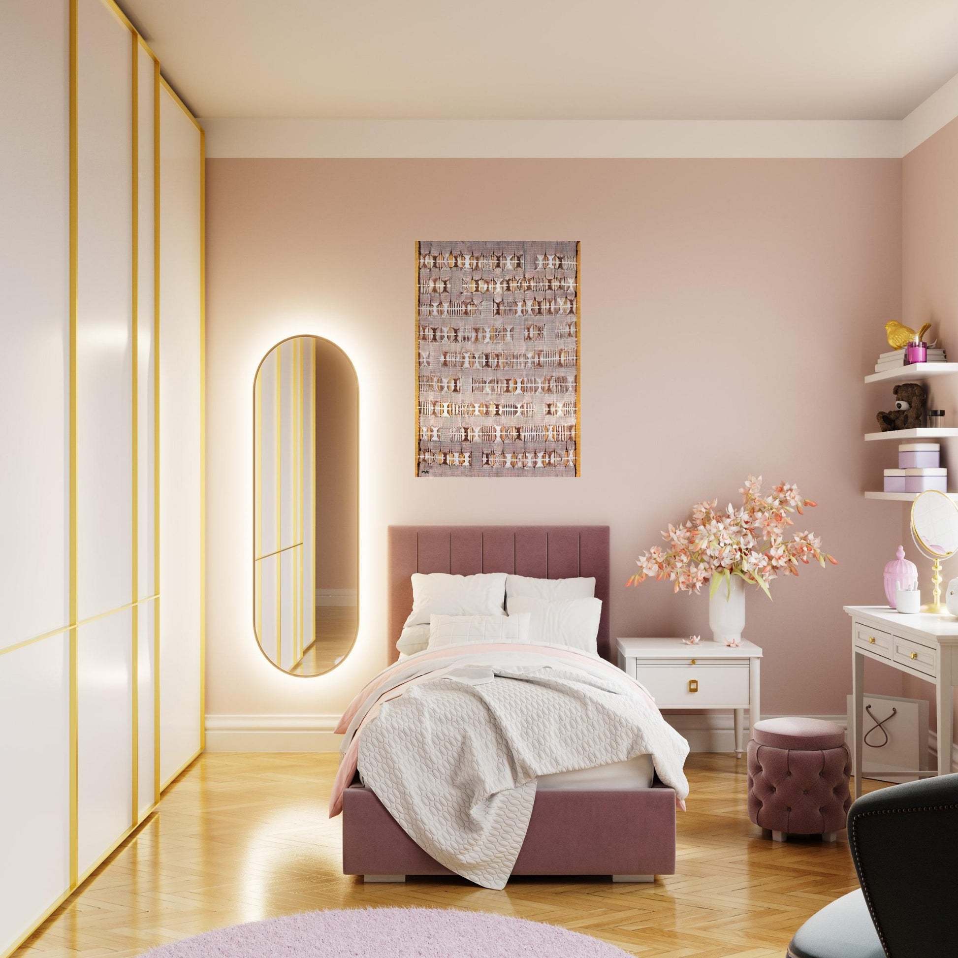 VARIATION ON A THEME 1958 - Anni Albers Brushed Aluminum Print - 70x100 cm / 28x40 inches | Anni Albers Aluminum Print | Anni Albers Prints