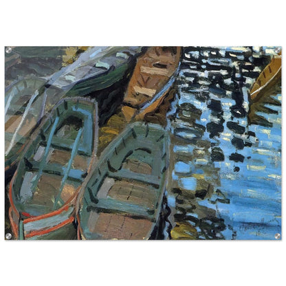 Bathers at La Grenouillere - claude monet Acrylic Print - 70x100 cm / 28x40″ inches