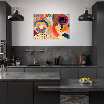 MODERNISM - Sonia Delaunay Acrylic Print - 70x100 cm / 28x40″ inches