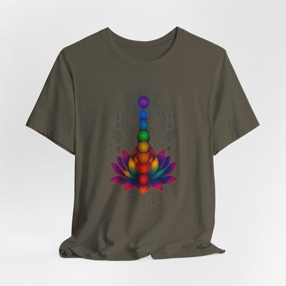 Chakra-Lotusblume, spiritueller Yoga-Liebhaber