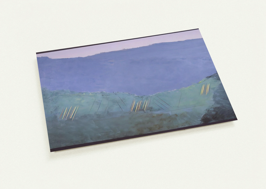 Cheat River - 1968 By Ronnie Landfield Pack of 10 Post Cards | Ronnie Landfield Post Cards | A6 (10.5 x 14.8 cm) - 4.1 x 5.8 inches