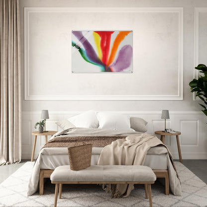 Phenomena Compass Bearing - 1979 - Paul Jenkins Acrylic Print - 70x100 cm / 28x40″ inches