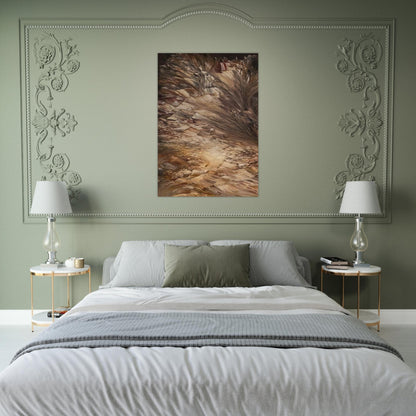 Jay DeFeo/BIG/The Verónica - Jay DeFeo Brushed Aluminum Print - 70x100 cm / 28x40 inches | Jay DeFeo Aluminum Print | Jay DeFeo Prints