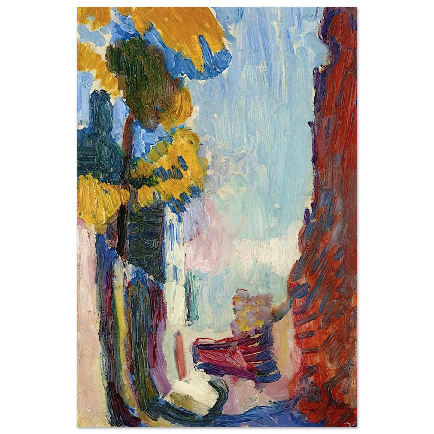 ARCUEIL 1899 - Henri Matisse Art Prints - 100x150 cm / 40x60″ inches | Henri Matisse Poster | Henri Matisse Prints
