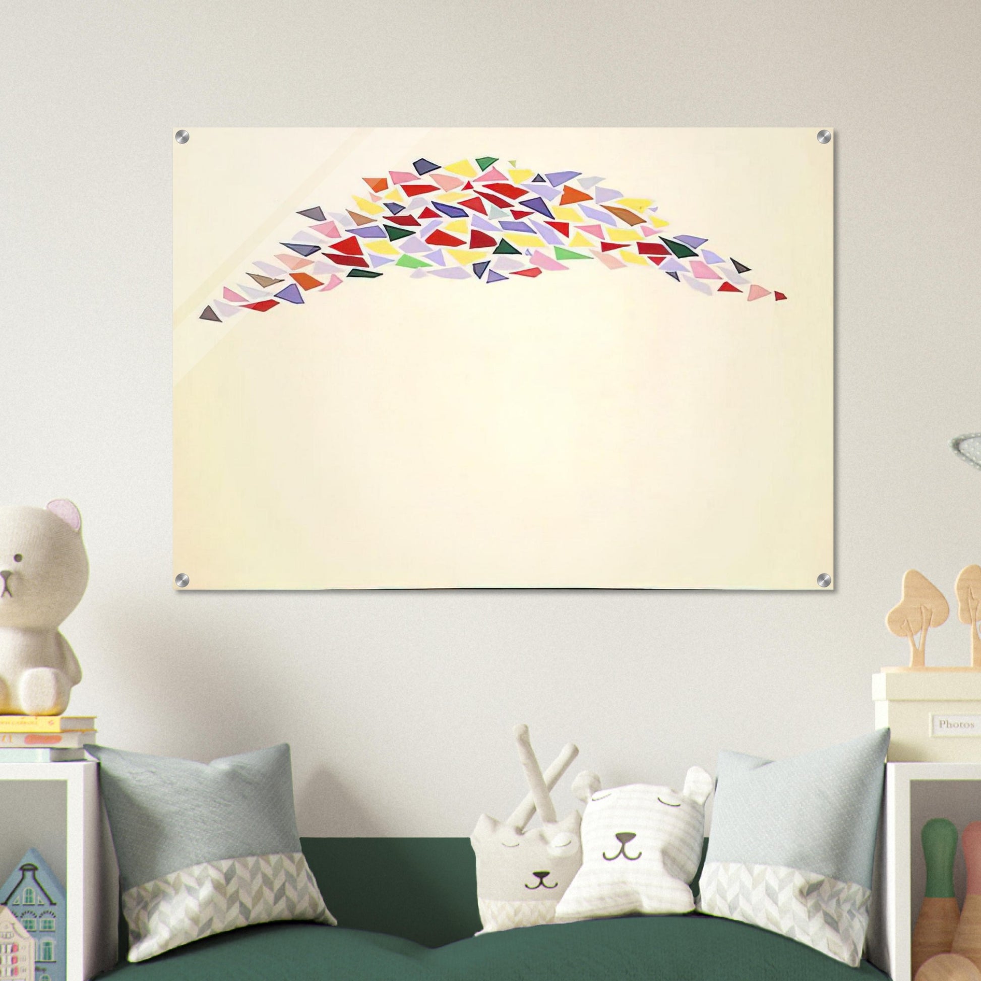 Texas Arch I - Post-Painterly Abstraction - Robert Goodnough Acrylic Print - 70x100 cm / 28x40″ inches
