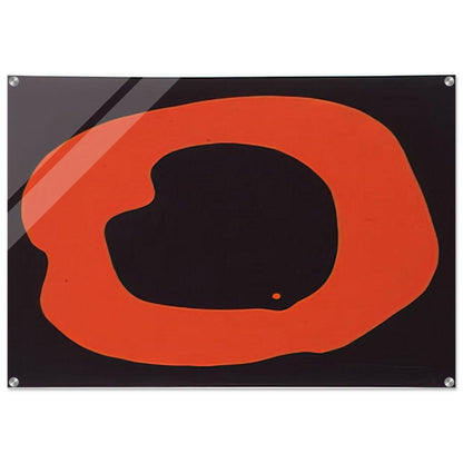 Untitled - Art Informel, Minimalism - Jiro Yoshihara Acrylic Print - 70x100 cm / 28x40″ inches