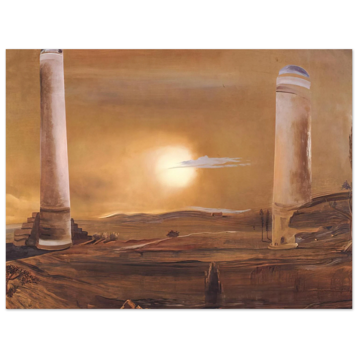 Salvador Dali - THE TOWERS  75x100 cm / 30x40inches Fine Art Poster