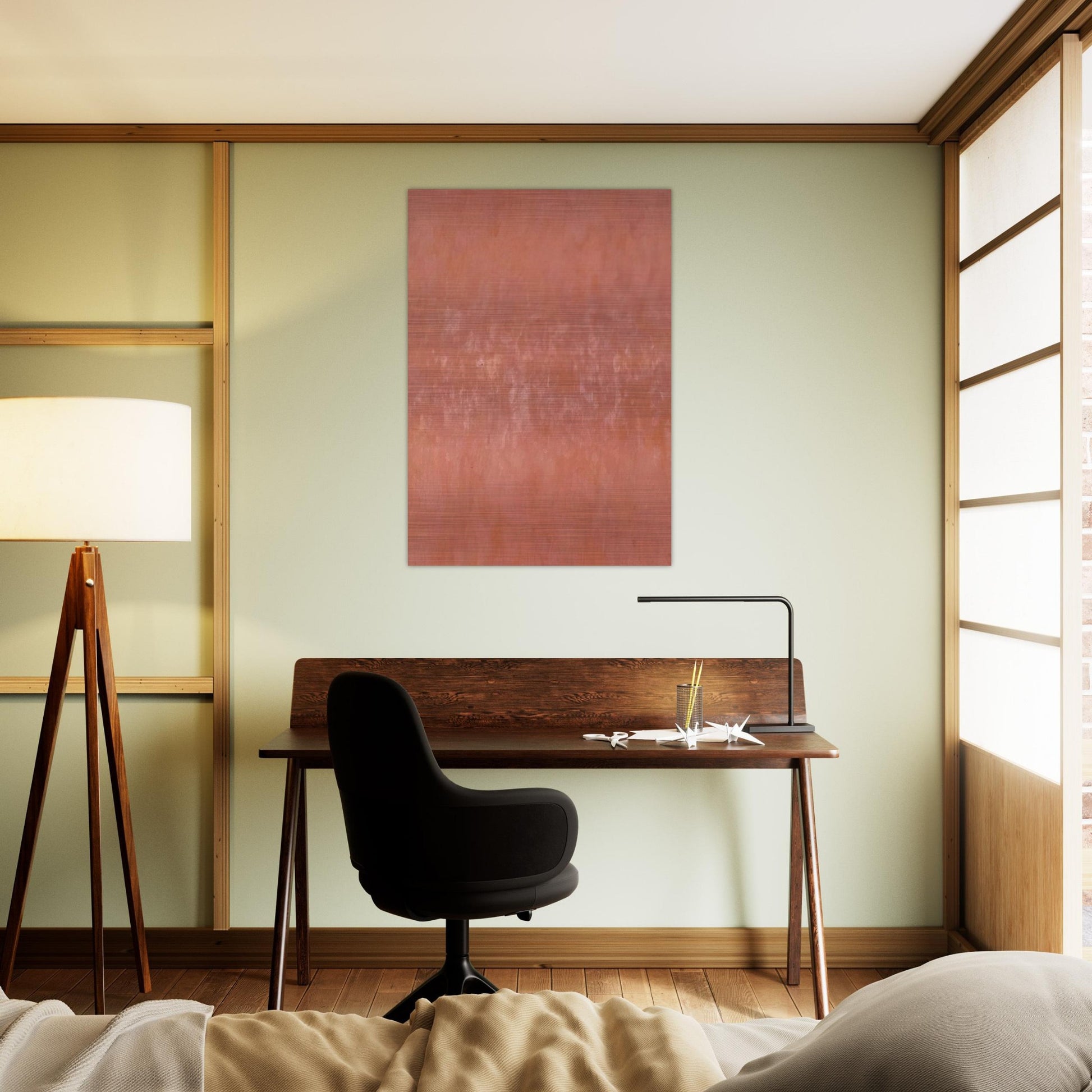 Roman Painting XVIII - Marcia Hafif Brushed Aluminum Print - 70x100 cm / 28x40 inches | Marcia Hafif Aluminum Print | Marcia Hafif Prints