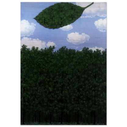 CHORUS OF THE SPHINX 1964 - Rene Magritte Brushed Aluminum Print - 70x100 cm / 28x40 inches | Rene Magritte Aluminum Print | Rene Magritte Prints