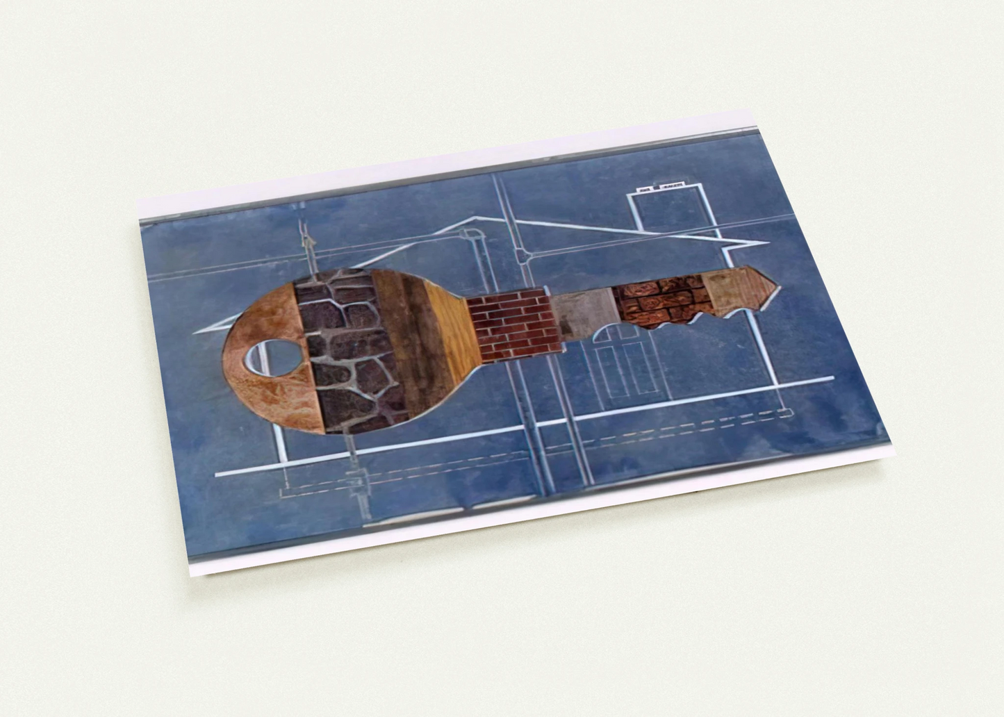House Key - 1956 By Clarence Holbrook Carter Pack of 10 Post Cards | Clarence Holbrook Carter Post Cards | A6 (10.5 x 14.8 cm) - 4.1 x 5.8 inches