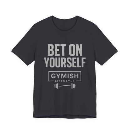 Fitness-Motivations-T-Shirt – Gymish Lifestyle: Setz dich selbst! Workout-Shirts für Männer