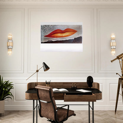 OBSERVATORY TIME THE LOVERS - Man Ray Brushed Aluminum Print - 70x100 cm / 28x40 inches | Man Ray Aluminum Print | Man Ray Prints
