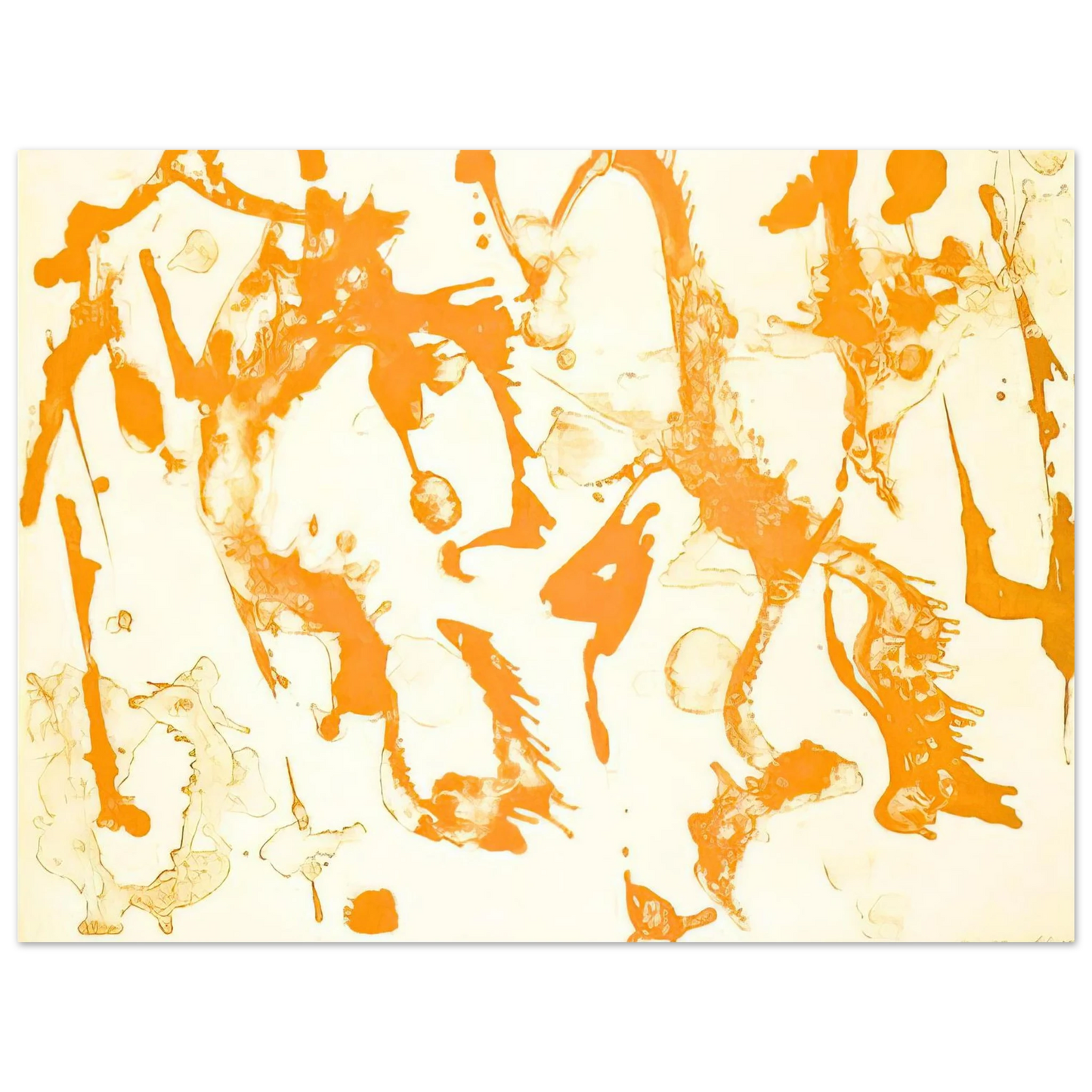 Lee Krasner - Gold Stone  75x100 cm / 30x40inches Fine Art Poster