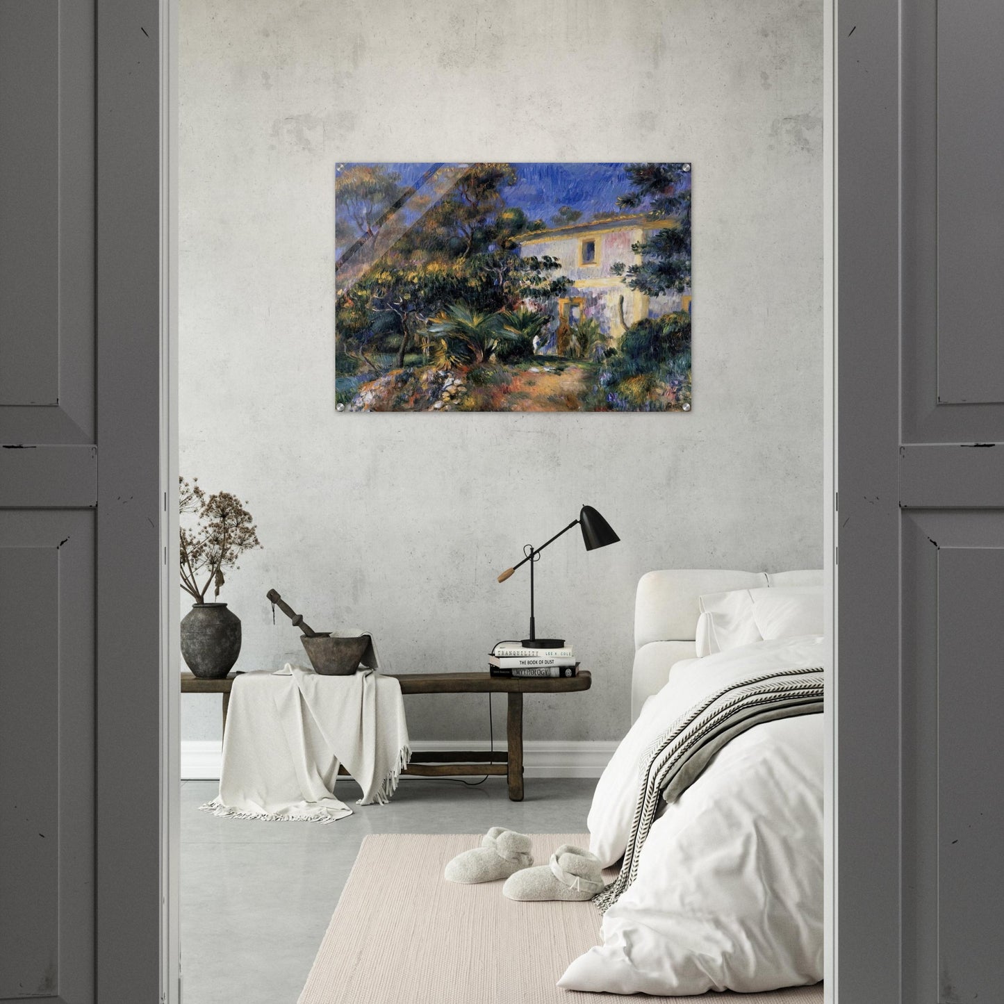 Algiers Landscape - Pierre-Auguste Renoir Acrylic Print - 70x100 cm / 28x40″ inches | Pierre-Auguste Renoir Wall Art | Pierre-Auguste Renoir Prints