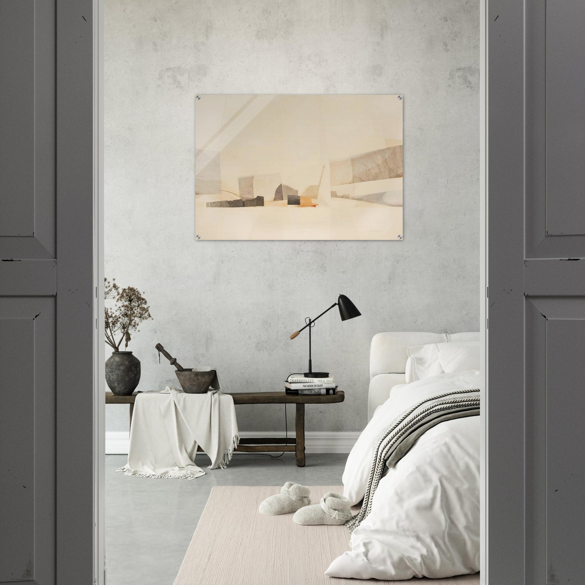 Untitled - Abstract Expressionism - Kenzo Okada Acrylic Print - 70x100 cm / 28x40″ inches | Kenzo Okada Wall Art | Kenzo Okada Prints