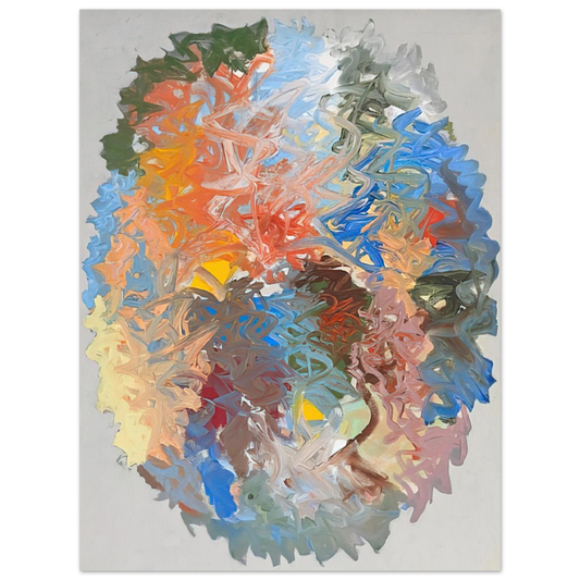 John Ferren - One World - 1961  75x100 cm / 30x40inches Fine Art Poster