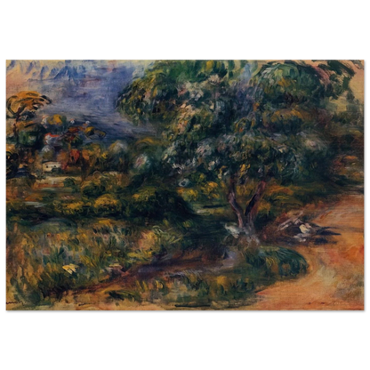 The Beal - Pierre-Auguste Renoir Brushed Aluminum Print - 70x100 cm / 28x40 inches | Pierre-Auguste Renoir Aluminum Print | Pierre-Auguste Renoir Prints