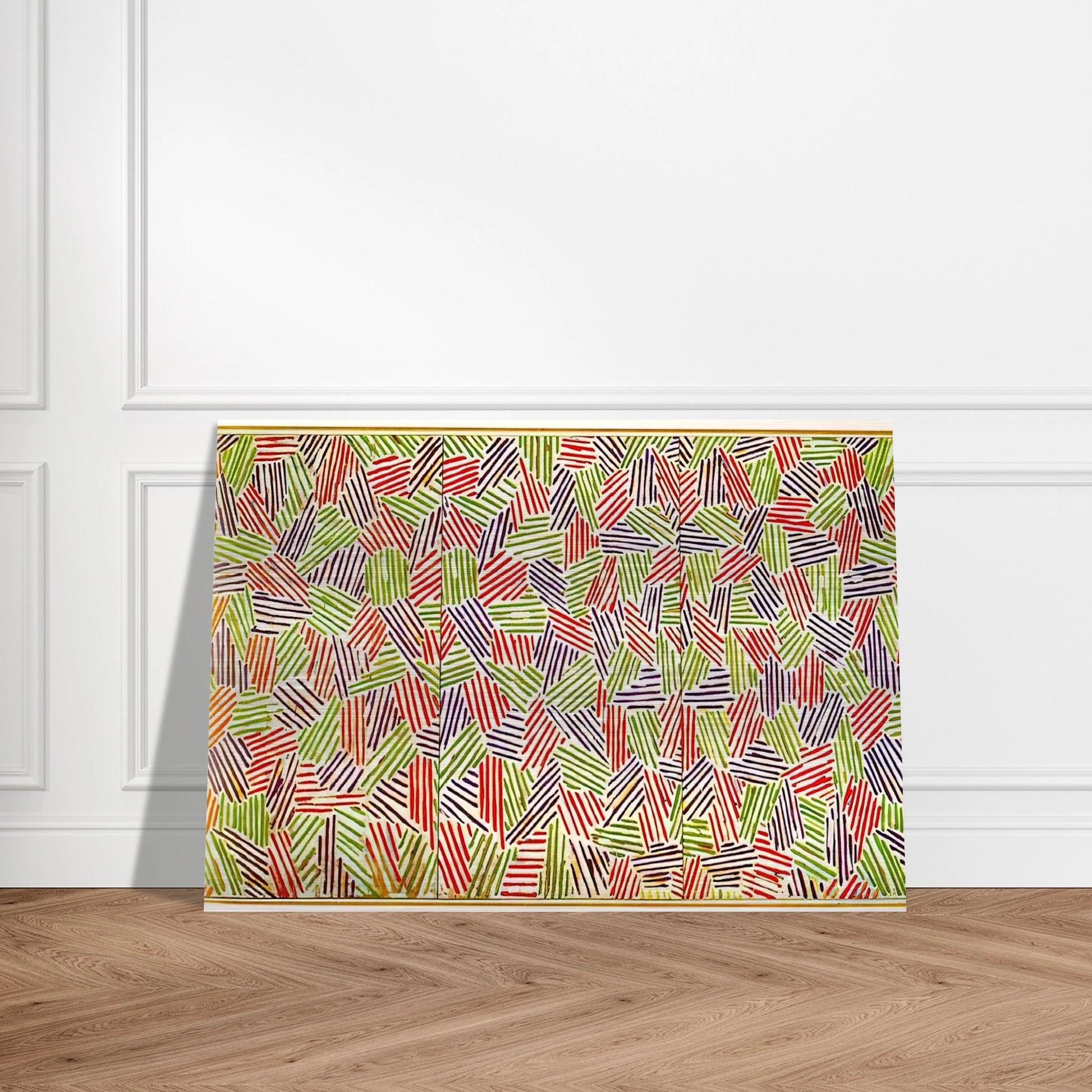 SCENT - Jasper Johns Brushed Aluminum Print - 70x100 cm / 28x40 inches | Jasper Johns Aluminum Print | Jasper Johns Prints
