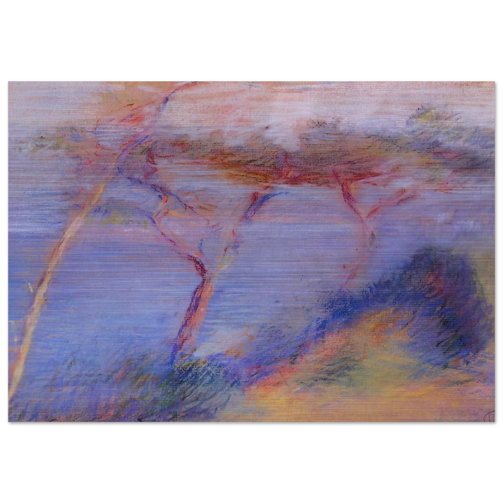 Landscape - Henri-Edmond Cross Brushed Aluminum Print - 70x100 cm / 28x40 inches | Henri-Edmond Cross Aluminum Print | Henri-Edmond Cross Prints