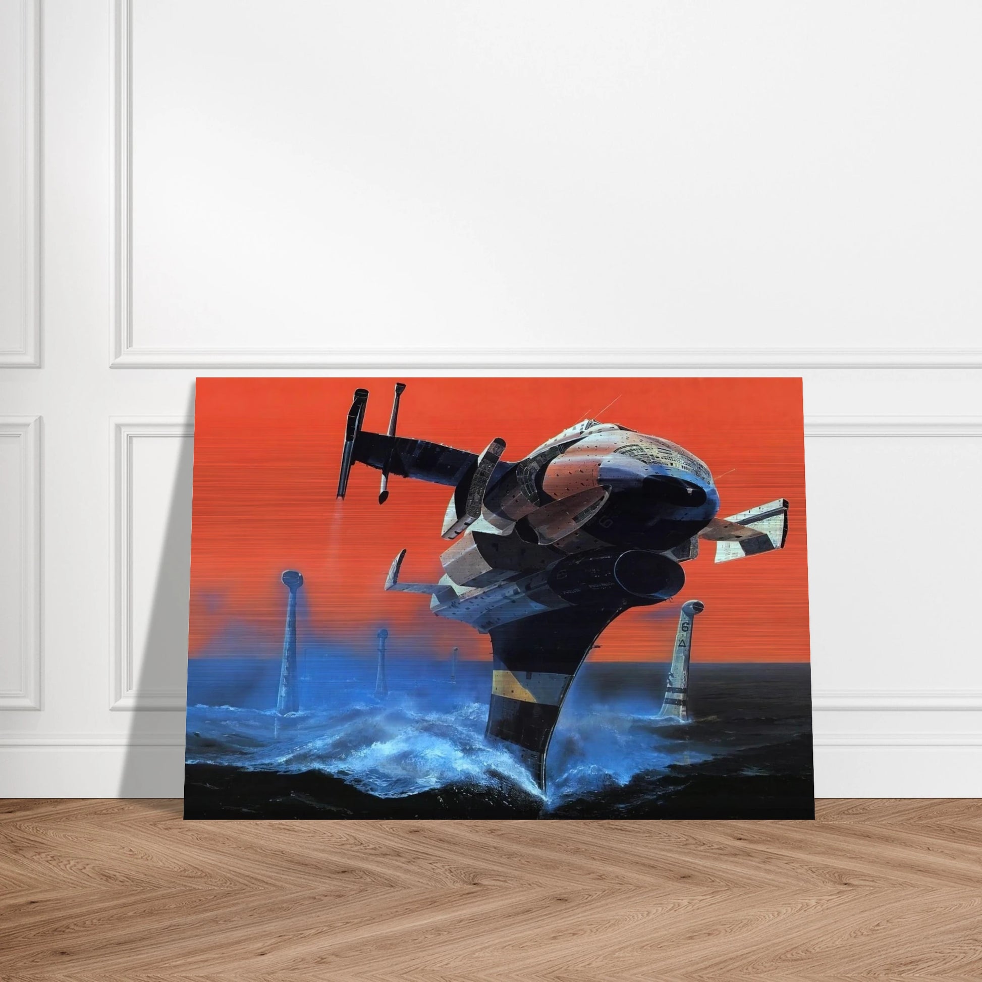 Chris Foss - Chris Foss Brushed Aluminum Print - 70x100 cm / 28x40 inches | Chris Foss Aluminum Print | Chris Foss Prints