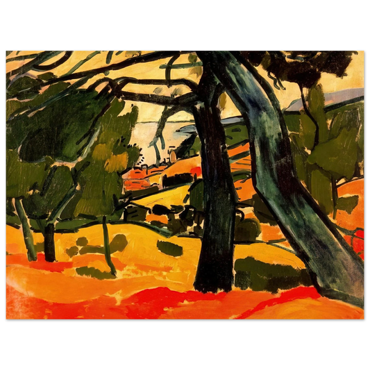 Andre Derain - LANDSCAPE 1907 1  75x100 cm / 30x40inches Fine Art Poster