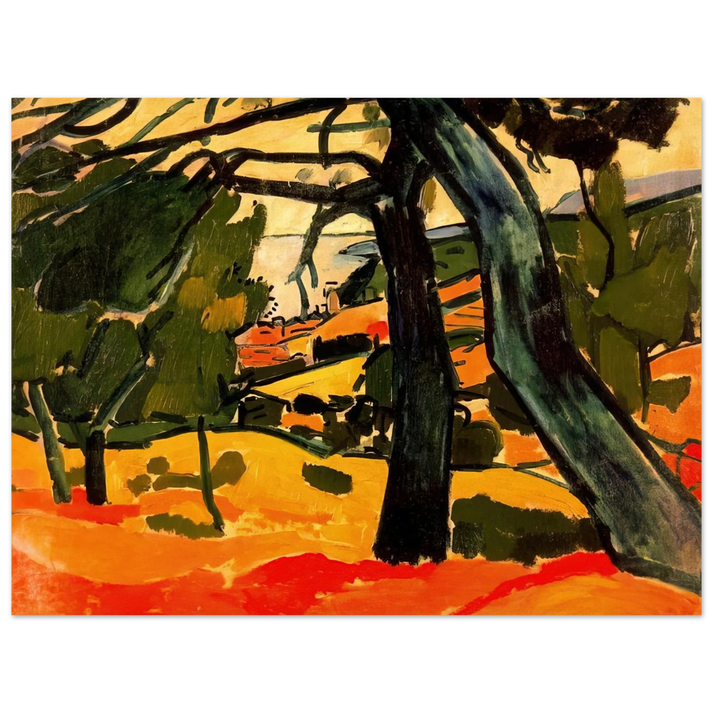 Andre Derain - LANDSCAPE 1907 1  75x100 cm / 30x40inches Fine Art Poster