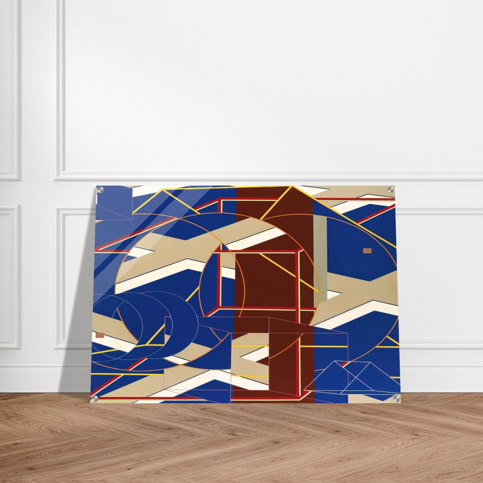 C-B-1 - Al Held Acrylic Print - 70x100 cm / 28x40″ inches | Al Held Wall Art | Al Held Prints