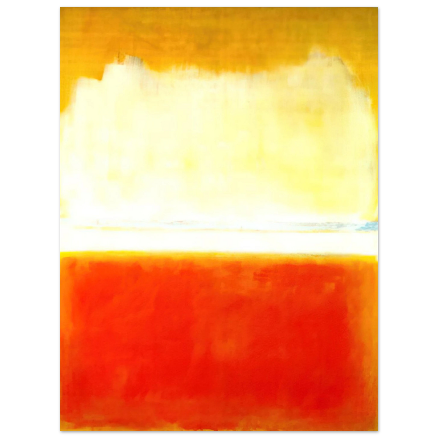 Mark Rothko - No.8 - 1952 Wall Art - 21x29.7 cm / 8x12" - Fine Art Poster-canvas - -