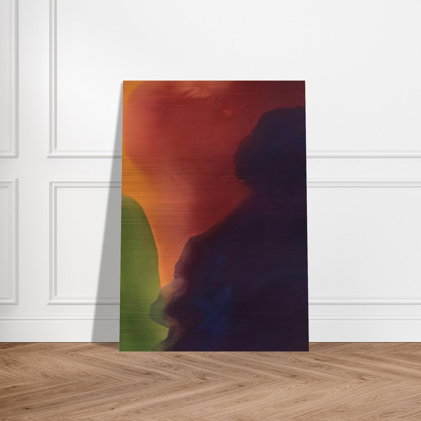 Blue Atmosphere III - 1963 - Helen Frankenthaler Brushed Aluminum Print - 70x100 cm / 28x40 inches | Helen Frankenthaler Aluminum Print | Helen Frankenthaler Prints