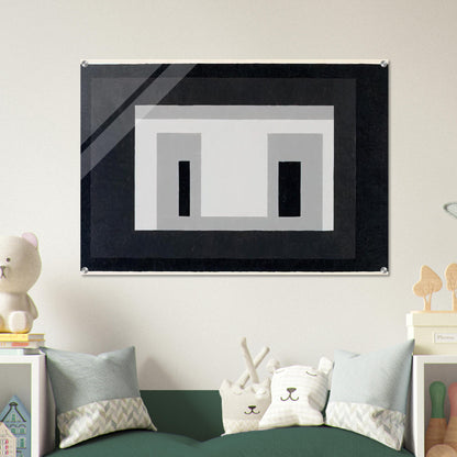 VARIANT ADOBE 1948 - Josef Albers Acrylic Print - 70x100 cm / 28x40″ inches