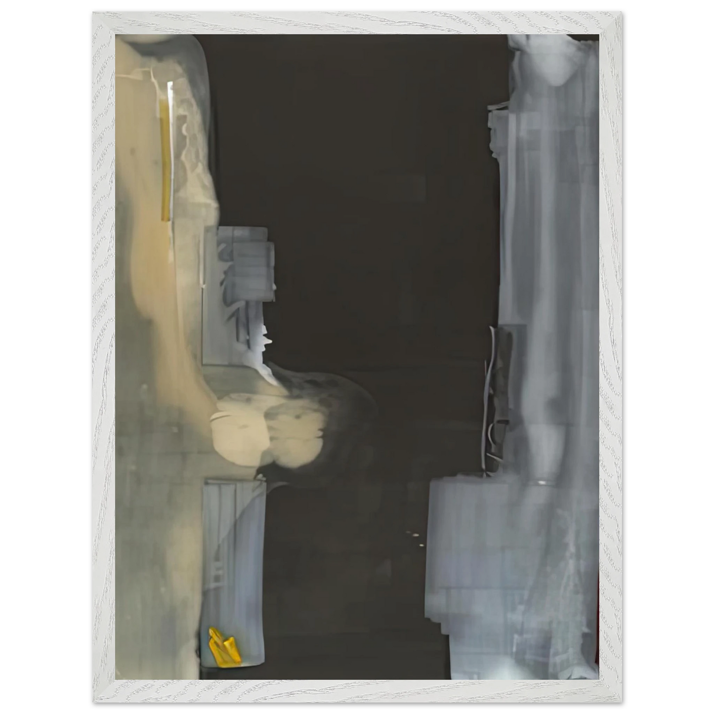 Helen Frankenthaler - Toward Dark, 1988- Wall Art - 60x80 cm / 24x32 inches - Fine Art Poster-canvas - -