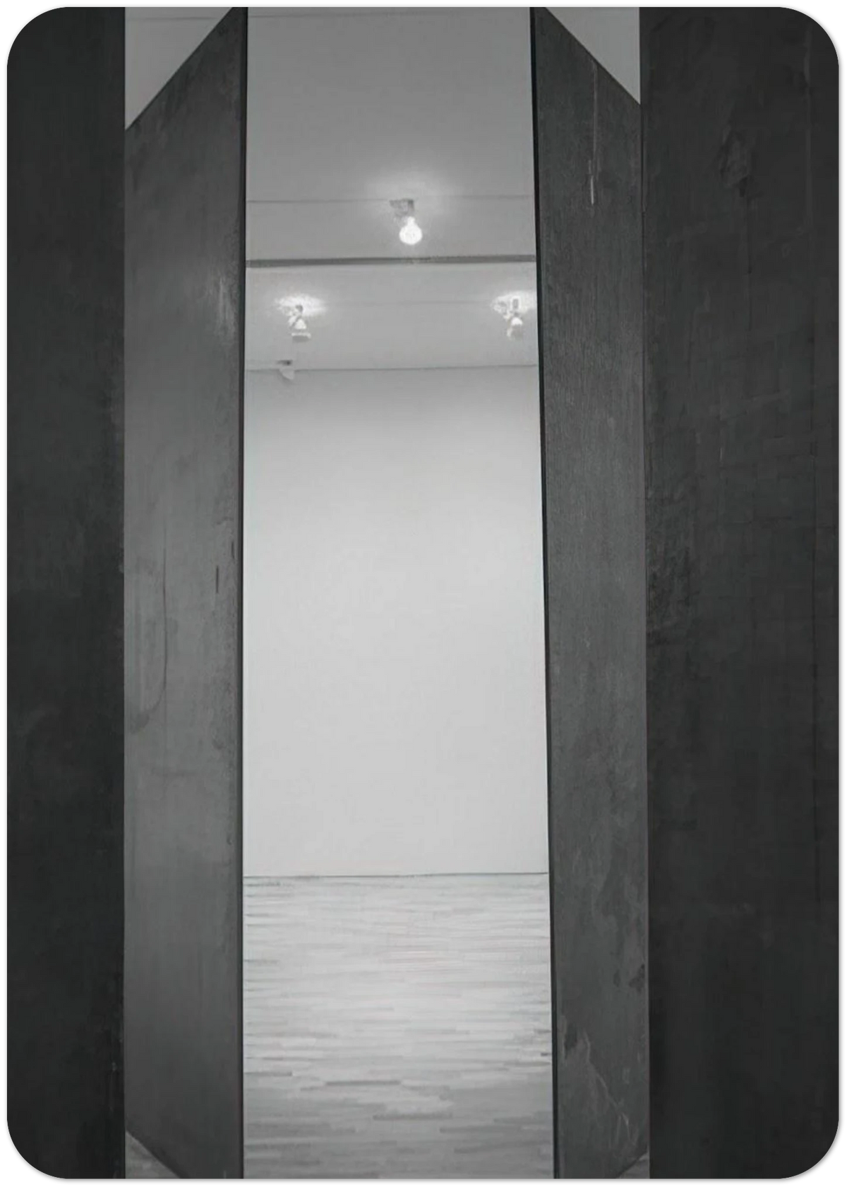 CIRCUIT II 1972 By Richard Serra Pack of 10 Post Cards | Richard Serra Post Cards | A6 (10.5 x 14.8 cm) - 4.1 x 5.8 inches